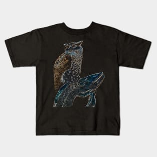 owl colored Kids T-Shirt